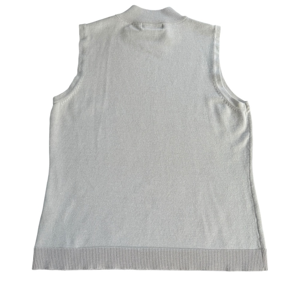 Tahari Sleeveless Knit Top - Picture 4 of 8